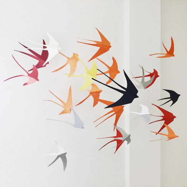 Solange Leon - paper bird sculpture